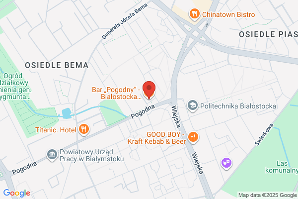 U Energetyków. Bar gastronomiczny