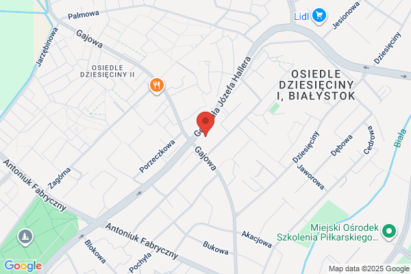 Rogalska Elzbieta. Zaklad fryzjerski meski
