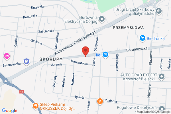 Akcesor. Sklep motoryzacyjny. Ceglowska D.