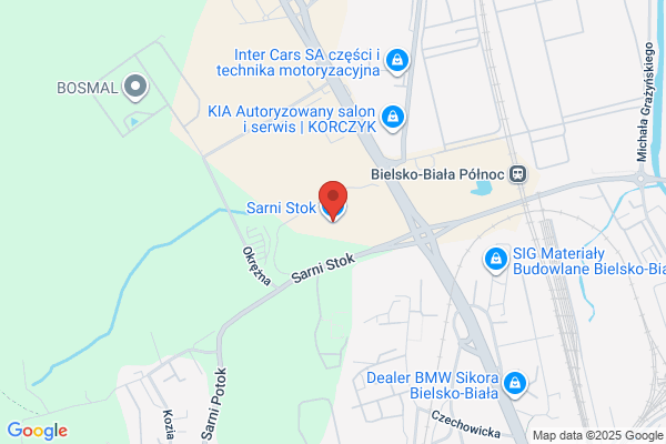 Sarni Stok. Centrum handlowe