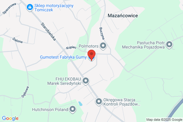 Gummet SC. Wyroby gumowe, uszczelnienia techniczne