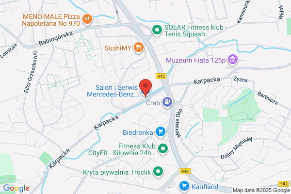 Sobieslaw Zasada Bielsko-Biala. Sp. z o.o. Autoryzowany partner Mercedes-Benz, Chrysler, Jeep, Dodge