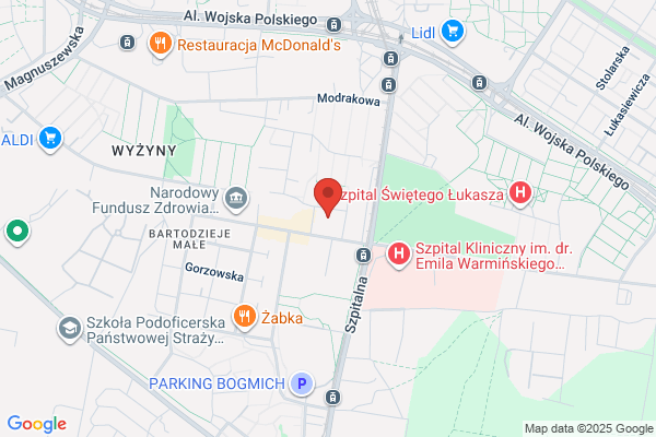 Kowalska-Palacz Julita, lek. med. Indywidualna specjalistyczna praktyka lekarska