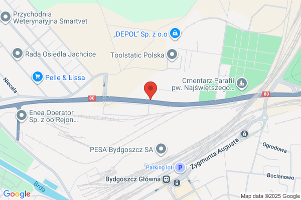 Edpol. Sklad opalu, materialów budowlanych