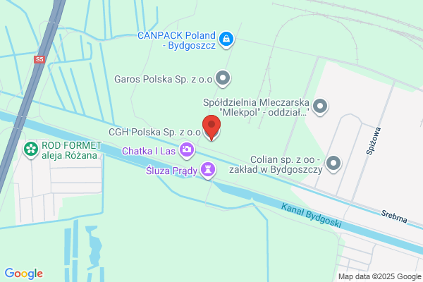 CGH International SA. Produkcja zbiorników stalowych