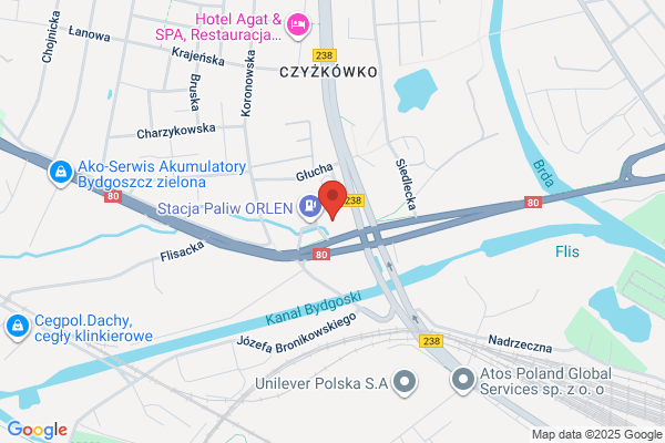 Przy Rondzie. Parking strzezony. Mlodzianowska D.