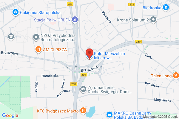 Kolor SC. Mieszalnia lakierów Standox, lakiery, lakiery wodne
