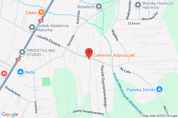 Kopciuszek. Cukiernia