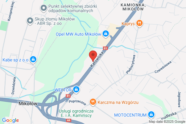Aris. Sp. z o.o. Drzwi hiszpanskie wewnetrzne. Czesci zamienne do samochodów