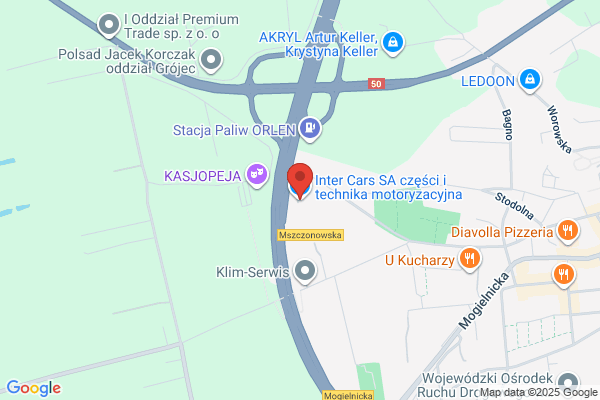 Inter-Tir SC. Sklep motoryzacyjny