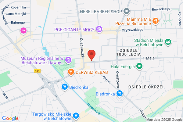 Bank Pekao SA. I Oddzial w Belchatowie. Filie: