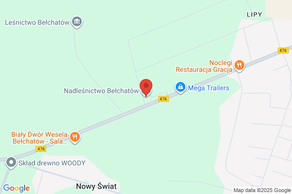 Lesnictwo Borowiny. Nadlesnictwo Belchatów