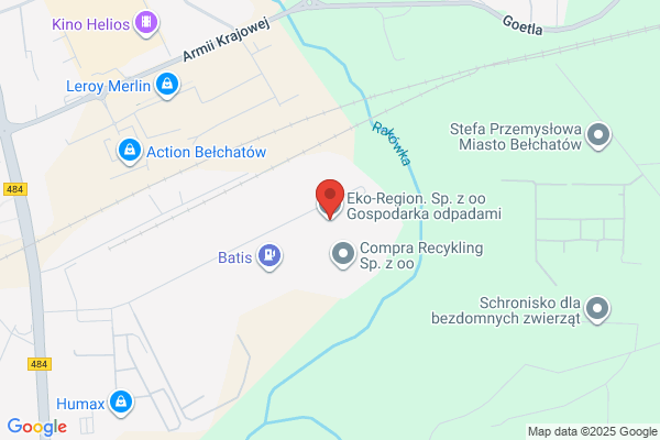 Eko-Region. Sp. z o.o. Gospodarka odpadami