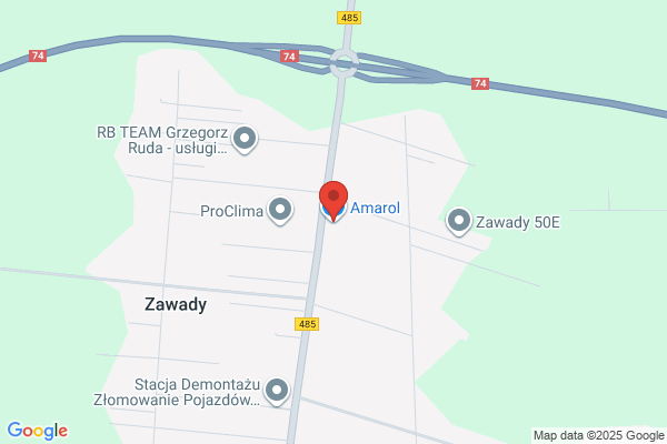 Amarol. Sprzedaz czesci zamiennych do maszyn rolniczych. Akumulatory, ogumienie