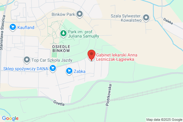 Lesniczak-Lagiewka Anna, lek. med. internista. Prywatny gabinet