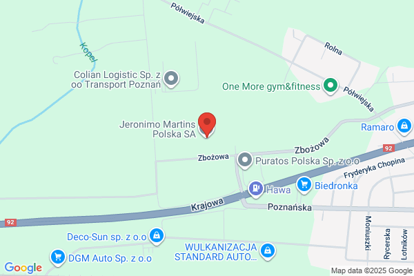 Biedronka. Dyskont spozywczy firmy Jeronimo Martins Dystrybucja. Sp. z o.o.