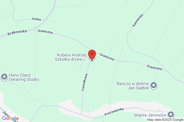 Kubera Andrzej. Szkólka drzew i krzewów ozdobnych