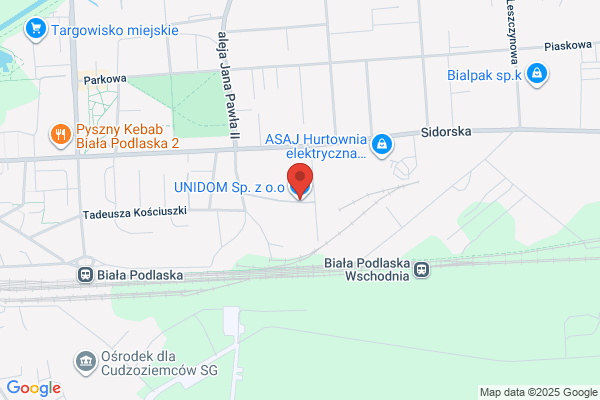 Unidom. PHU. Sprzedaz akcesoriów meblowych. H. Domanski