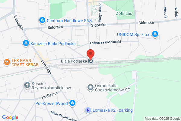 PKS. Dworzec autobusowy. Informacja