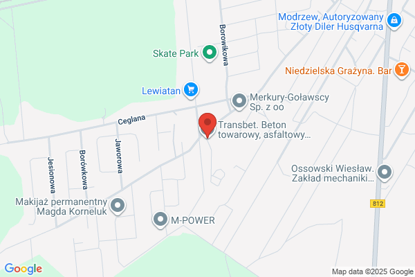 Transbet. PPHU. Beton towarowy, asfaltowy, pompa