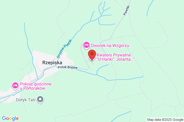 U Hanki. Kwatery prywatne. Waliczek A.