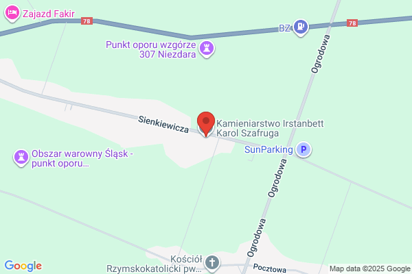 Szafruga Stanislawa. Betoniarstwo, kamieniarstwo