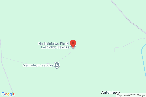 Lesnictwo Kawcze. Nadlesnictwo Piaski