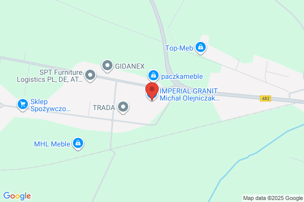Kluczbud. Nagrobki, parapety, schody z granitu