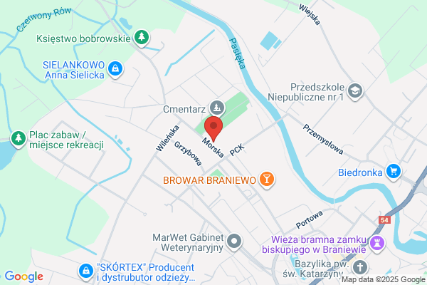 MUSI. Spóldzielnia Uslugowa w Gdansku. Oddzial w Braniewie