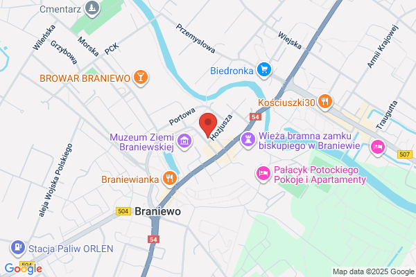 Urzad Pocztowy Braniewo 1. Oddzial