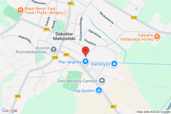 Sapir. Sklad materialów budowlanych. Wójcik E.