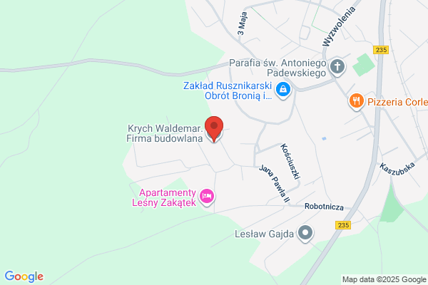Kruczkowski Benedykt. Uslugi budowlane