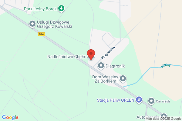 Gajówka Janów. Nadlesnictwo Chelm