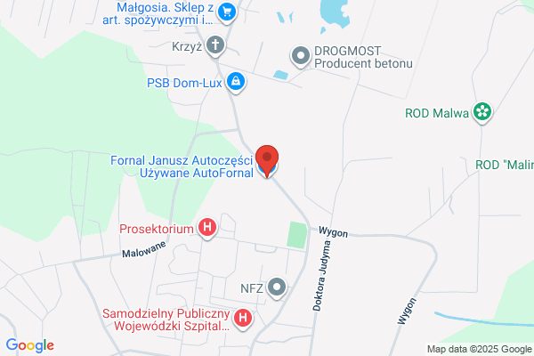 Fornal Janusz. Autoczesci uzywane