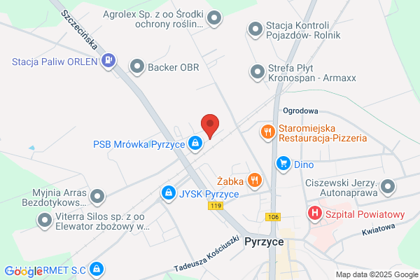 Hurtownia spozywcza GS Samopomoc Chlopska