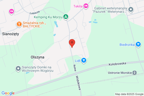Willa Ela. Wynajem pokoi i zywienie. Sroka W.