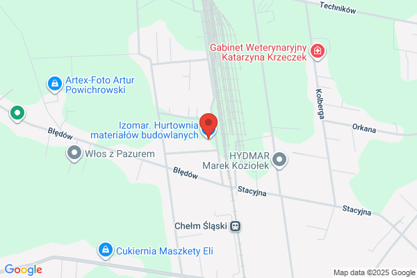 Izomar. Hurtownia materialów budowlanych. Sklad opalu