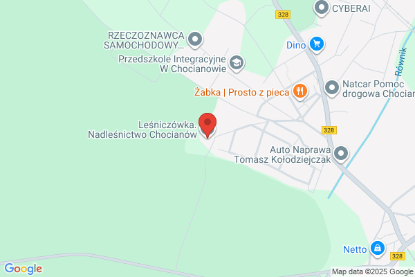 Lesniczówka. Lesnictwo Górzyca. Nadlesnictwo Legnica