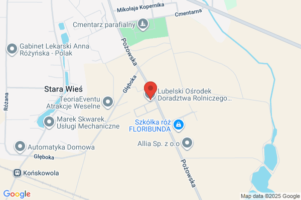 Lubelski Wojewódzki Osrodek Doradztwa Rolniczego w Konskowoli. Powiatowy Zespól Doradztwa Rolniczego