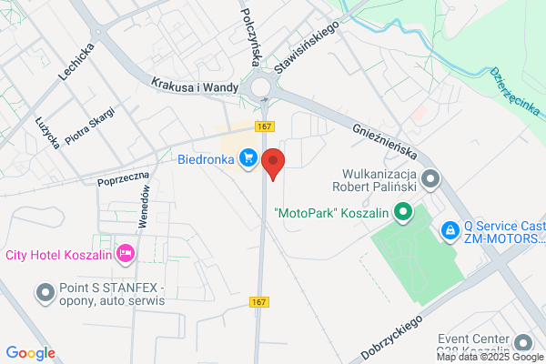 Polskie Górnictwo Naftowe i Gazownictwo SA. Oddzial Handlowy. Gazownia Koszalinska. Biuro obslugi klienta