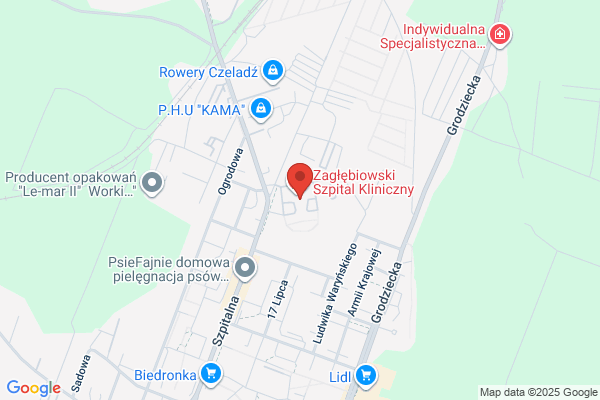 Helimed. Pracownia tomografii komputerowej. Powiatowy Zespól Zakladów Opieki Zdrowotnej w Bedzinie. Szpital