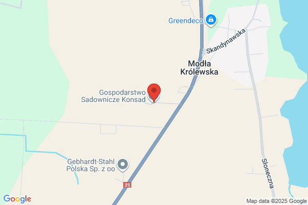 Konsad. Gospodarstwo sadownicze