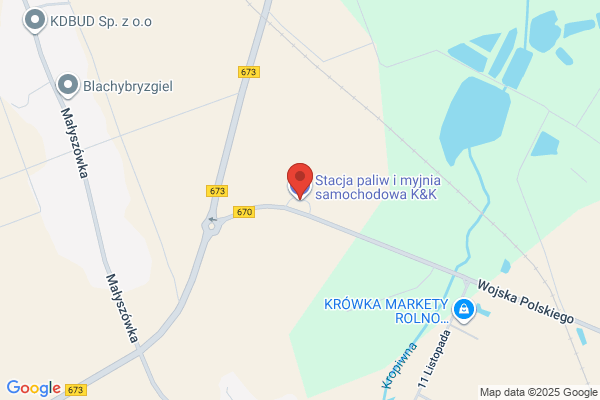 K & K. Stacja paliw