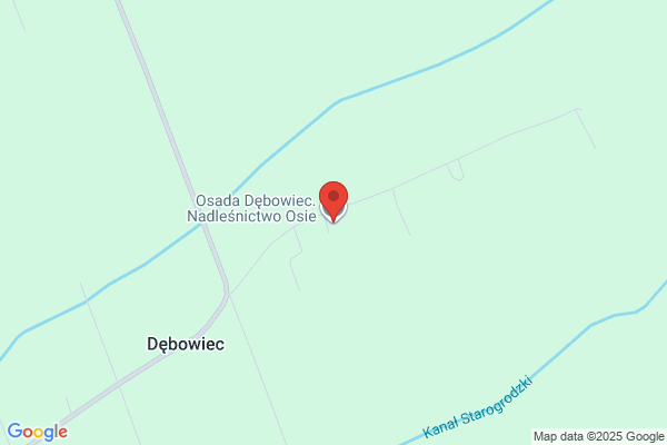 Lesnictwo Debowiec. Nadlesnictwo Osie