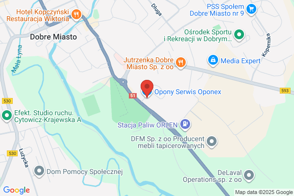 Oponex. Autoryzowany serwis ogumienia. Ostaszewski Z.
