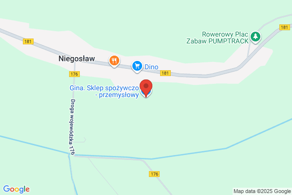 Gina. Sklep spozywczo- przemyslowy. Wegrzyn G.