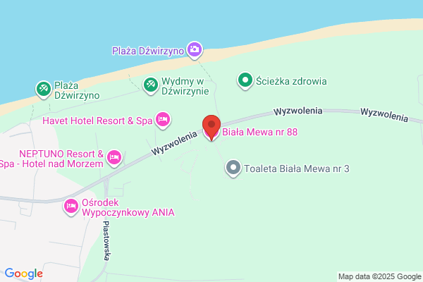 Biala Mewa. Camping nr 88