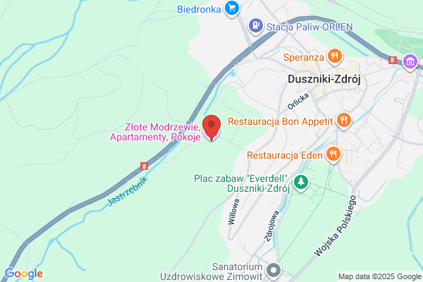 Modrzewiówka. Noclegi