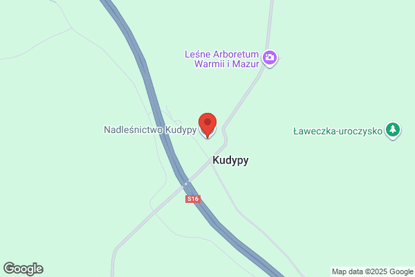 Lesnictwo Sprecowo. Nadlesnictwo Kudypy