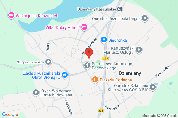 Gimnazjum w Dziemianach. Filia
